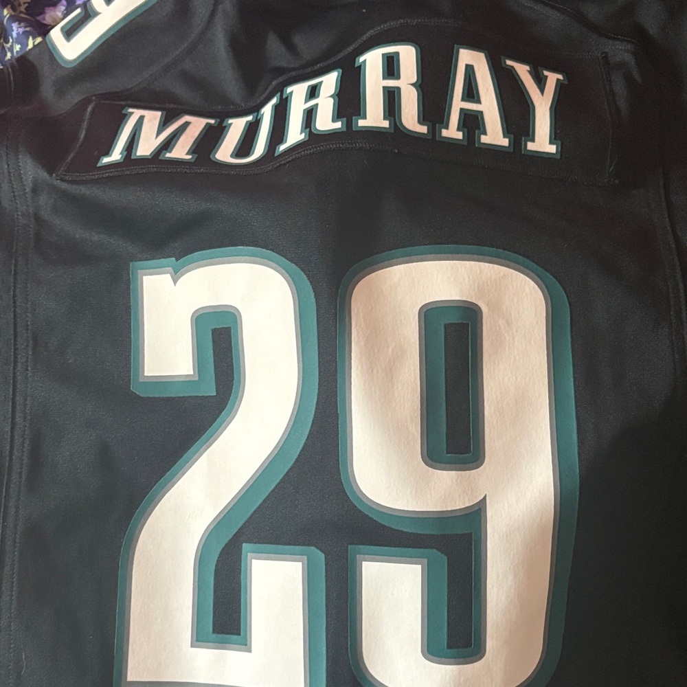 Nike Black and White Football Jersey